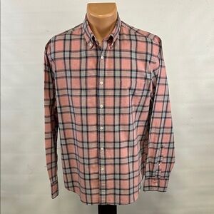 J. Crew long sleeve button down collar shirt.  L